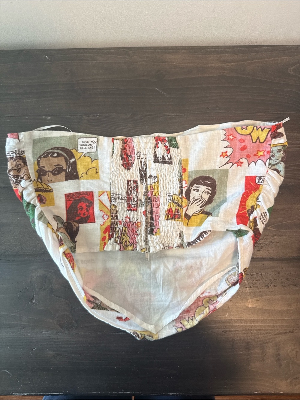 Reformation Comic Bandana Top - Picture 2 of 2
